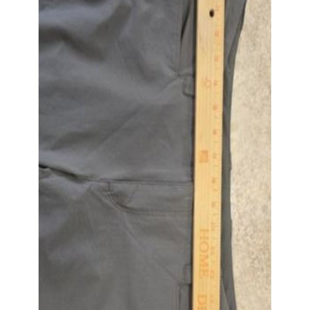Patagonia Rock Guide Pants Women's 10 Gray Hiking Stretch Nylon Straight Leg - Picture 9 of 11